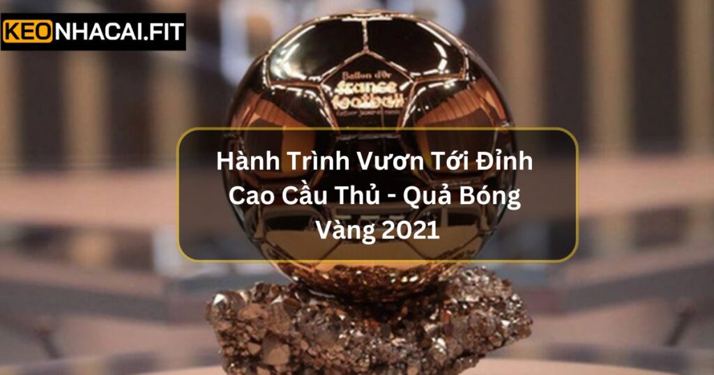 Hành Trình Vươn Tới Đỉnh Cao Cầu Thủ - Quả Bóng Vàng 2021 8 Hành Trình Vươn Tới Đỉnh Cao Cầu Thủ - Quả Bóng Vàng 2021